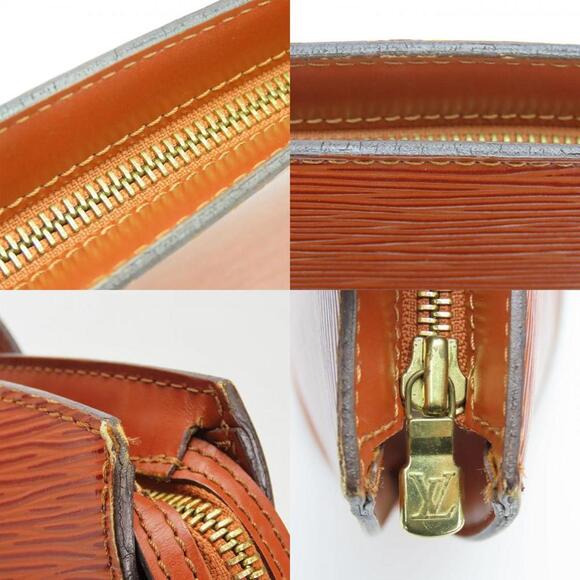 LOUIS VUITTON Brown Leather Tote Bag - Picture 7 of 11